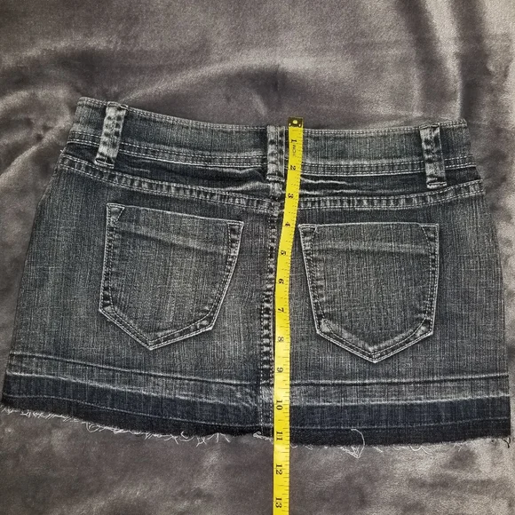 Denim Mini Skirt - Picture 3 of 4